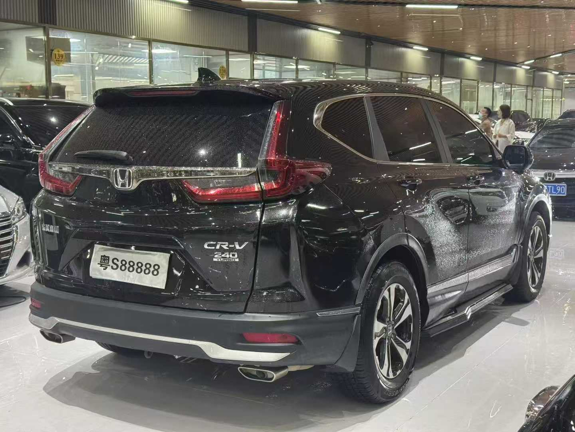 東風(fēng)本田二手車價(jià)格_本田CR-V 2021款 240TURBO CVT兩驅(qū)風(fēng)尚版 二手車 東莞 12.68萬(wàn)
